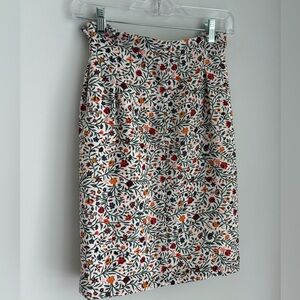 Ann Taylor Factory Floral Skirt (12)